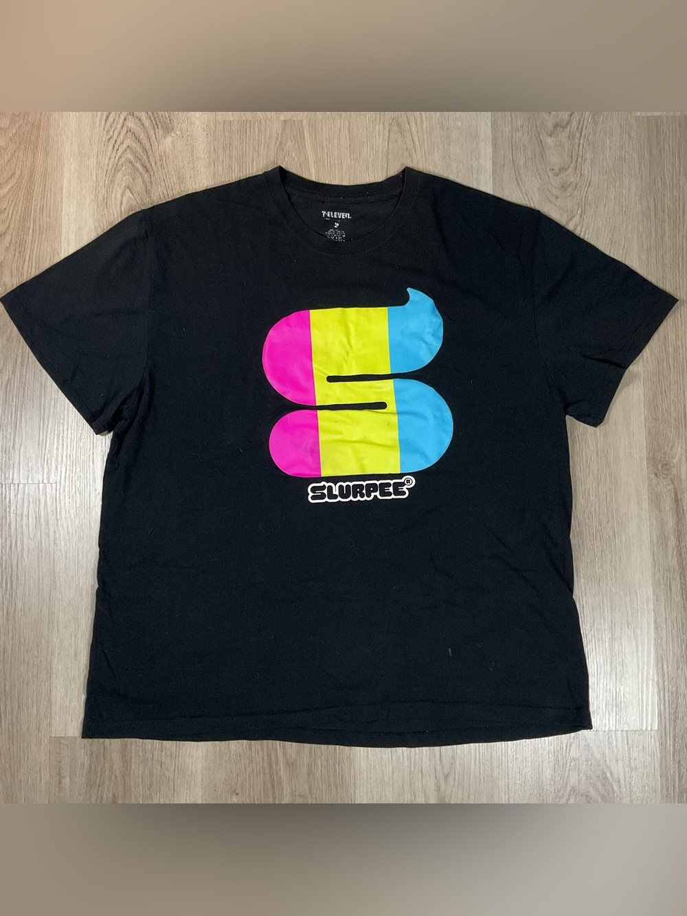Slurpee Retro Vintage Summer Black Tee